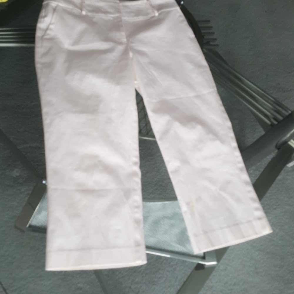 Axcess stretch metro fit off white Capri. 8